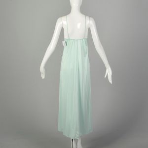 XS 1970s Nightgown Lace Lingerie Sleepwear - Fashionconservatory.com