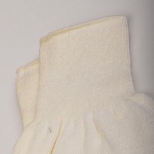 Size 13 1950s Mens Deadstock White Socks 100% Cotton 3 Pair Work Wear - Fashionconservatory.com