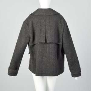 Large 2000s Alexander Wang Jacket Gray Outerwear - Fashionconservatory.com