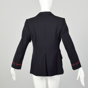 Small 1978 Ralph Lauren TWA Wool Flight Jacket - Fashionconservatory.com