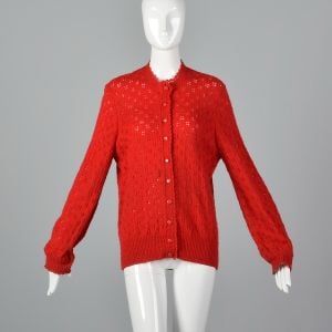 1960s Red Cardigan