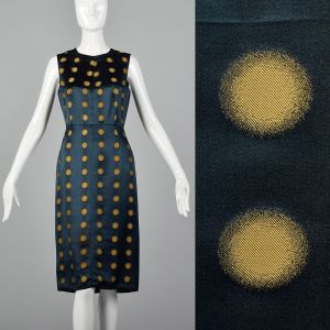 XS/Small 2000s Designer Marc Jacobs Polka Dot Circle Dress