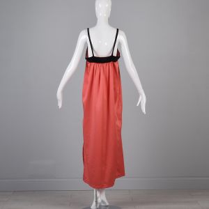 Small 1990s Bert Yelin Maxi Nightgown Sexy Designer Lingerie  - Fashionconservatory.com