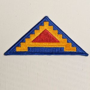 1980s US Army Sew On Patch 7th Seventh Pyramid Of Power 7 Steps To Hell Applique
