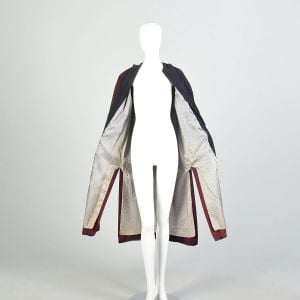 Medium 1960s Plum Project Midi Jacket ''As-Is'' Damaged  - Fashionconservatory.com