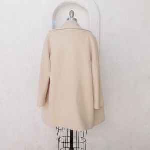Ivory Alpaca Coat - Fashionconservatory.com