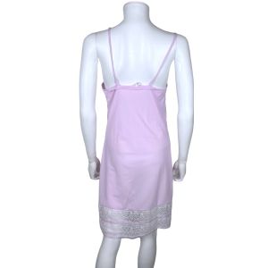 Vintage 1960s Lavender Sheer Nylon Slip Alpe Italy Size Medium - Fashionconservatory.com