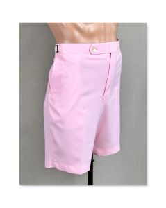 Vintage 70s Pink Bermuda Shorts by Bentley, Mens Sz 42