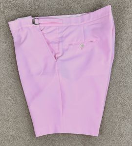 Vintage 70s Pink Bermuda Shorts by Bentley, Mens Sz 42 - Fashionconservatory.com