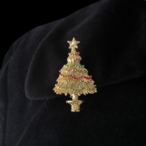 Vintage Christmas Tree Brooch - Fashionconservatory.com