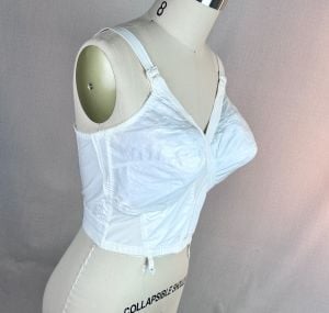 Vintage Deadstock 70s Playtex Cross Your Heart Long Line Bra w/ Box, Sz 40D - Fashionconservatory.com