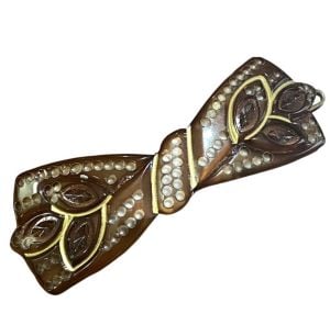 Alexandre de Paris Vintage Bow Barrette  - Fashionconservatory.com