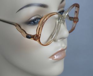 80s Deadstock Oversized Diplomat Eyeglass Frames 