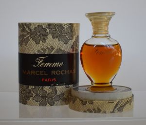 Vintage Femme Marcel Rochas Paris France 154 - 1/2 oz Parfum - Original Formula - Fashionconservatory.com