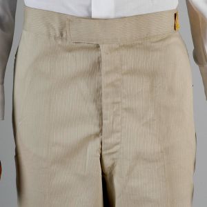 1950s Large Deadstock Tan Workwear Pants by Washington Dee Cee  - Fashionconservatory.com
