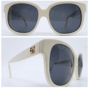 Emmanuelle Khanh Off White Sunglasses