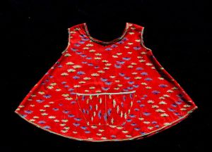 2T Girls Twirly Dress - Red Daisies Toddler Baby Outfit - 50s 60s Sleeveless Cotton Dress 