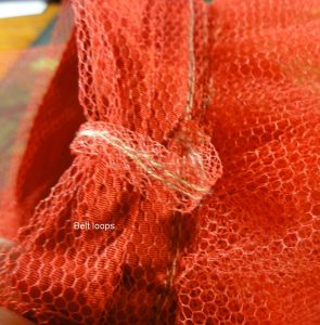 Vintage 50s Skirt Red Tulle Net Petticoat Pin Up Full Circle Skirt Size Small - Fashionconservatory.com