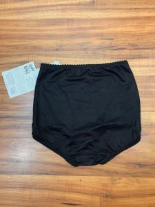1980s Vintage Body by Bali Black Shapewear Underwear | Light Support | NWT | Waist 22'' to 34''  - Fashionconservatory.com