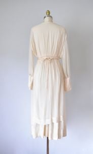 Belle silk edwardian wedding gown, silk dress, edwardian dress - Fashionconservatory.com