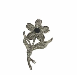 1950’s Vintage MCM Silver Flower Brooch by Sarah Coventry Gift for Her