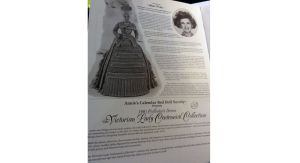 Vintage 1993 Crochet Doll Dress Patterns Victorian Lady Centennial Annie's Calendar Bed Doll Society - Fashionconservatory.com