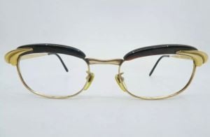 Vintage 1950s 12K Gold Filled Eyeglasses Made in Austria - Fashionconservatory.com