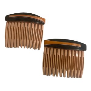 1980’s Vintage Carita Hair Combs Made in France - Fashionconservatory.com
