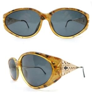 Christian Dior Vintage 1980s Bold Optyl Sunglasses Made in Germany