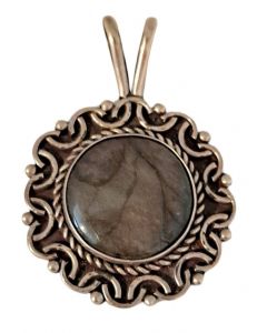 Sterling Silver Pendant by Noel NA Labradorite Jewelry - Fashionconservatory.com
