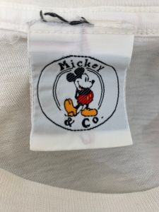 80s 90s Mickey Mouse T-Shirt | True Vintage Single Stitch Glow in the Dark Mickey & Co | 44'' Chest - Fashionconservatory.com