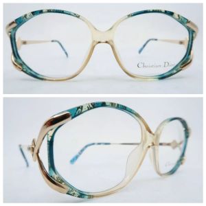 Vintage 1980s NOS Christian Dior Eyeglasses Frames Model 2481 Col 50