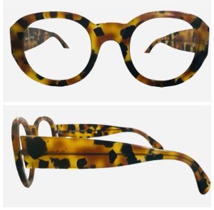 Early 2000’s Fab Animal Print Optical Frames by Selima Optique - Fashionconservatory.com