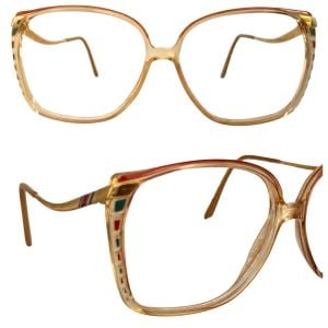 Vintage Logo Paris Eyeglasses/Frames for eyeglasses or sunglasses, Frame France 