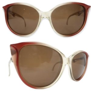 1970s Pierre Cardin Winged Sunglasses, Mod 60810 21007, Made in France - Fashionconservatory.com