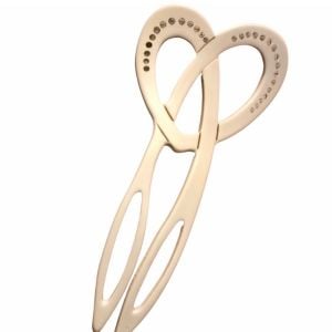 Vintage XL Carita Paris Designer Hair Pick, Unworn - Fashionconservatory.com