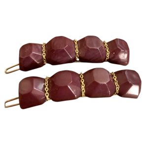Alexandre de Paris Vintage Barrettes, Handmade in Paris, French Hair Clip