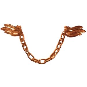 1950’s Gold Winged Heavy Sweater Clip, Deadstock, 6.5”