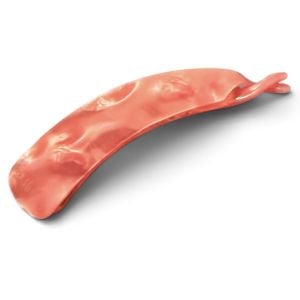 Vintage French Mini Banana Hair Clip in Pearlescant Pink, 4” Long, Deadstock  - Fashionconservatory.com