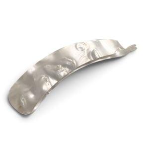 Vintage Charles Wahba French Banana Clip in Faux Mother of Pearl, 5” Long, New - Fashionconservatory.com