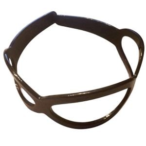 Vintage French Thick Headband with Cutouts in Jet Black, Handmade France, Unworn - Fashionconservatory.com