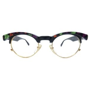 Vintage 1980’s TRACTION PRODUCTIONS France Angular Eyeglasses Frames, Unisex