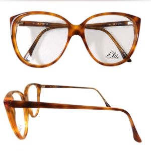 1980’s Vintage Cateye Eyeglasses in a Plum Red, Oversized, Deadstock/Unworn - Fashionconservatory.com