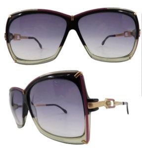 1980s Cazal Sunglasses, Iconic Cazal Sunglasses, Unisex, Made in West Germany - Fashionconservatory.com