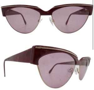 Vintage Angular Silhouette Sunglasses, Model 6097, Made in Austria - Fashionconservatory.com