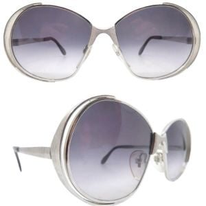 1970’s Neostyle Steel Sunglasses in Silver, Made in Germany, Unisex, Unworn