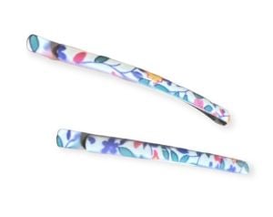 1980’s Floral Muli Colored Hair Pins, Bobby Pins, Made in France, Deadstock