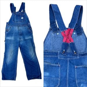 1950s Big Mac overalls with low back sanforized Union Made 