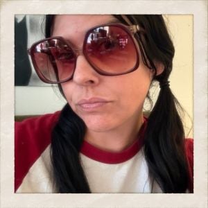 Vintage Diane Von Furstenberg Bliss Purple Oversized Sunglasses, Made in France - Fashionconservatory.com