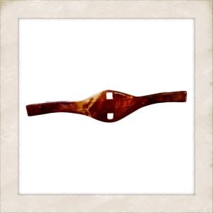 Unique 1970’s Vintage French Barrette in Tortoiseshell, 4” long, Deadstock